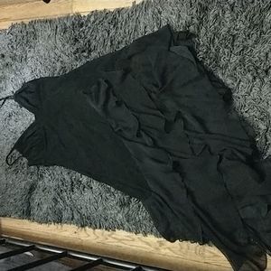 Bebe SILK black cocktail dress